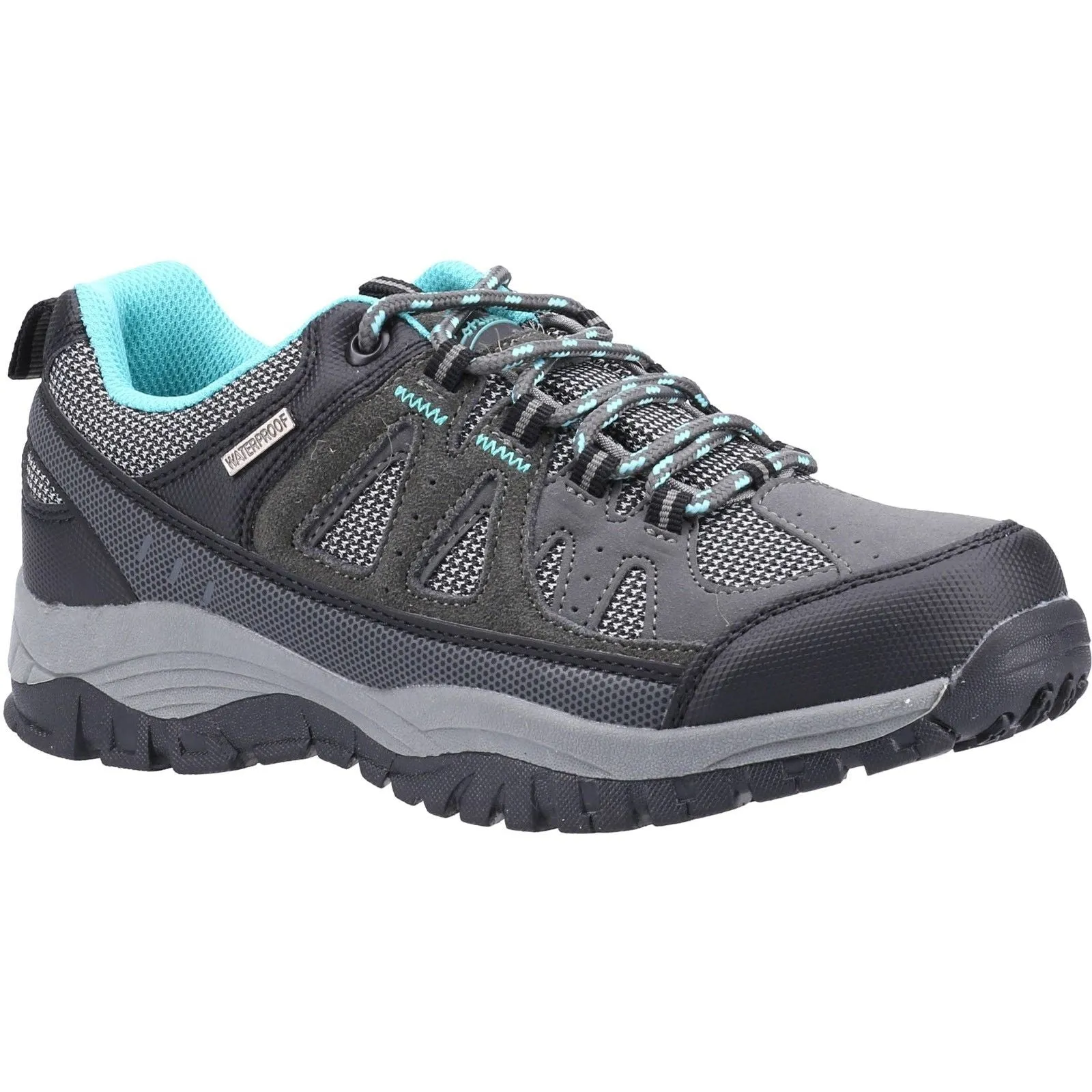 Cotswold Womens Maisemore Low Ladies Hiking Boot Grey Mountain Grip Peak Protection
