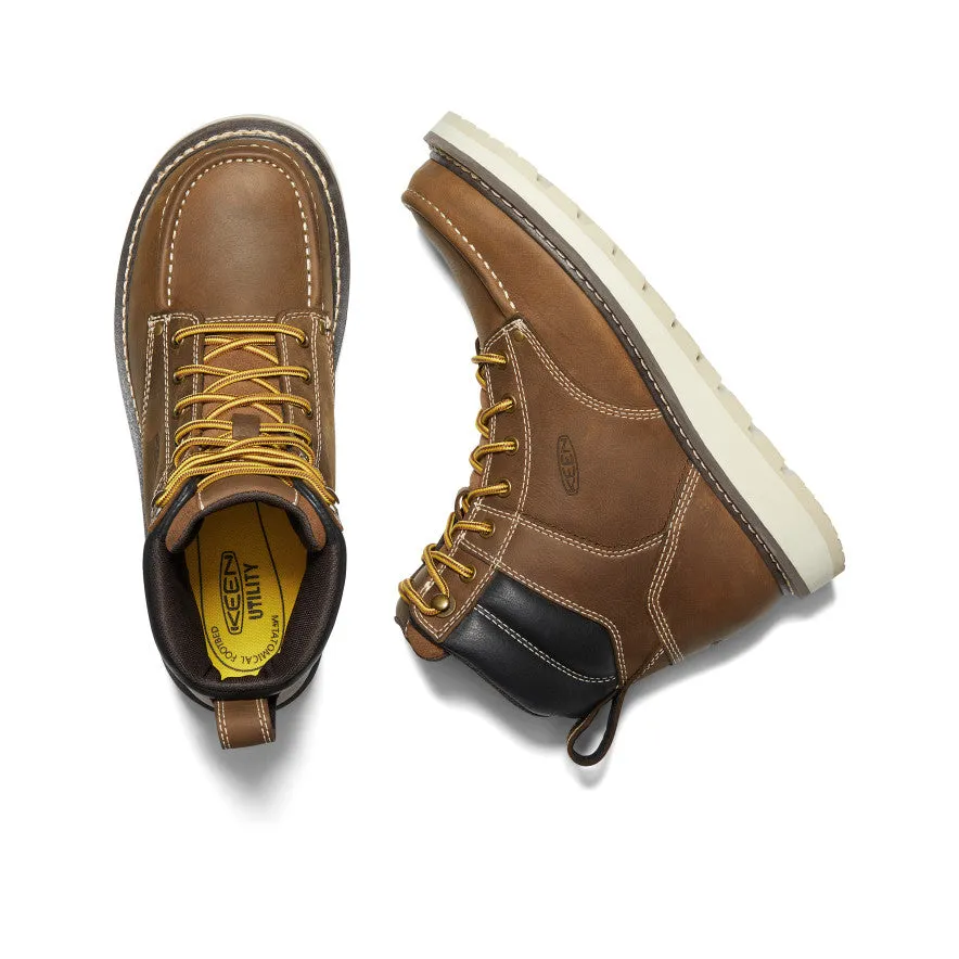 Men's Cincinnati 6" Boot (Soft Toe)  |  Belgian/Sandshell zipper High Altitude Fit