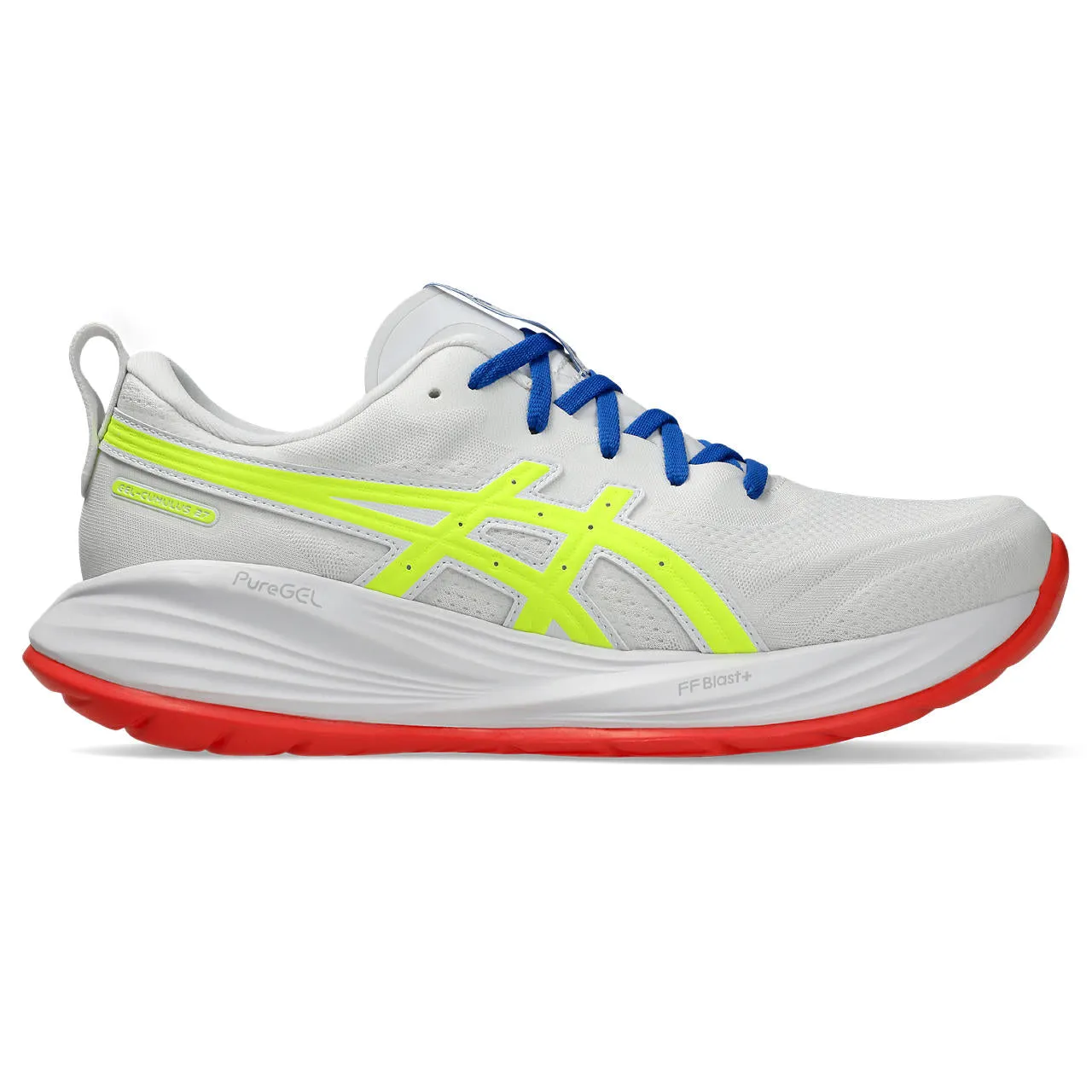 Men's ASICS Gel-Cumulus 27 Track Club reinforced heel shoes adjustable strap shoes
