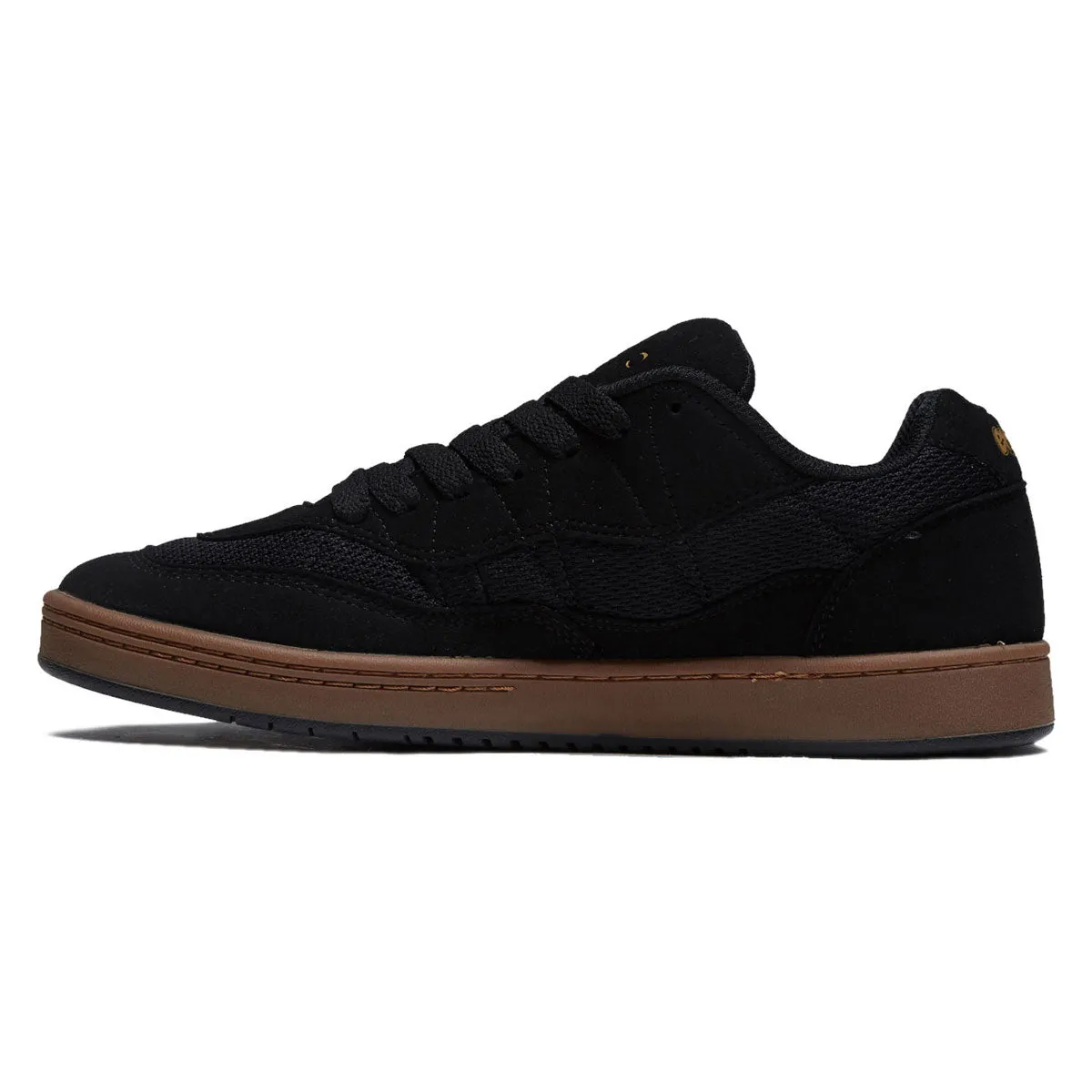 Etnies Snake Shoes - Black/Gum Rugged Style