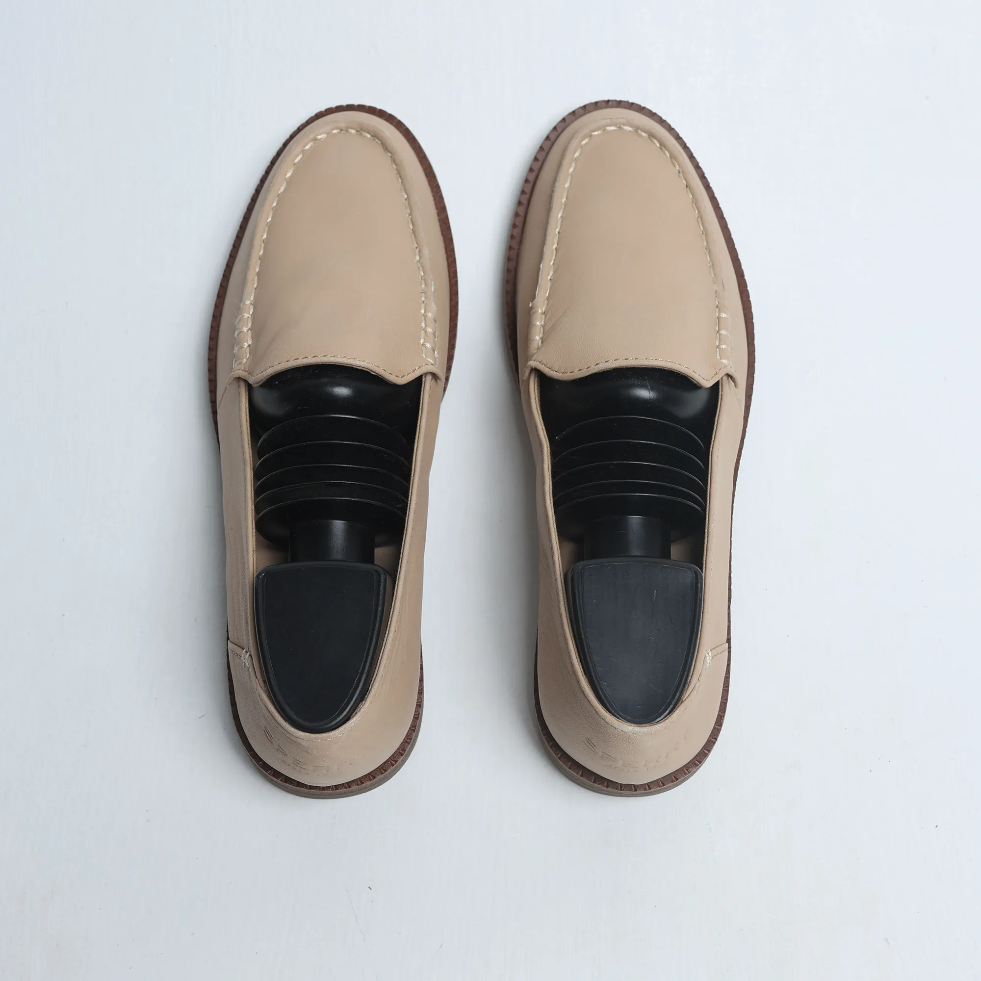 Sperry - Women's Moc- Toe Leather Loafer - Natural ( nude) Air Walk All-Purpose Shoes