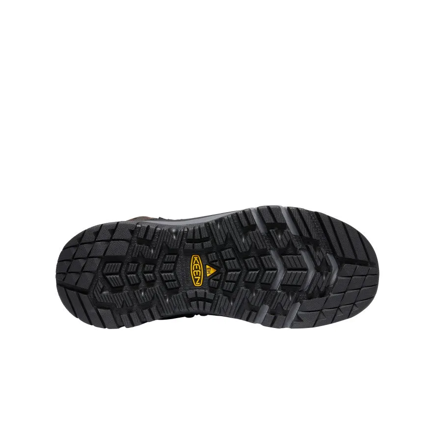 Steep Trail Easy Break-In Men's Kansas City  Waterproof Mid (Carbon Toe)  |  Coffee Bean/Black
