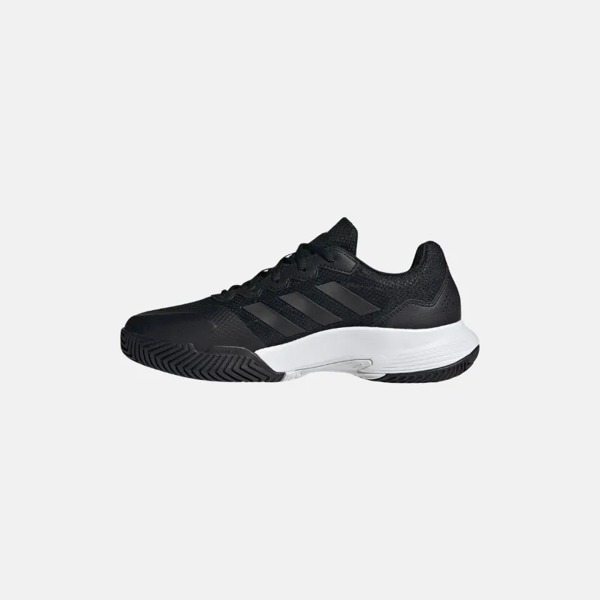 Adidas Men??s Gamecourt 2.0 Tennis Shoes - Core Black/ Core Black/ Grey Four Urban Walk Enhanced comfort