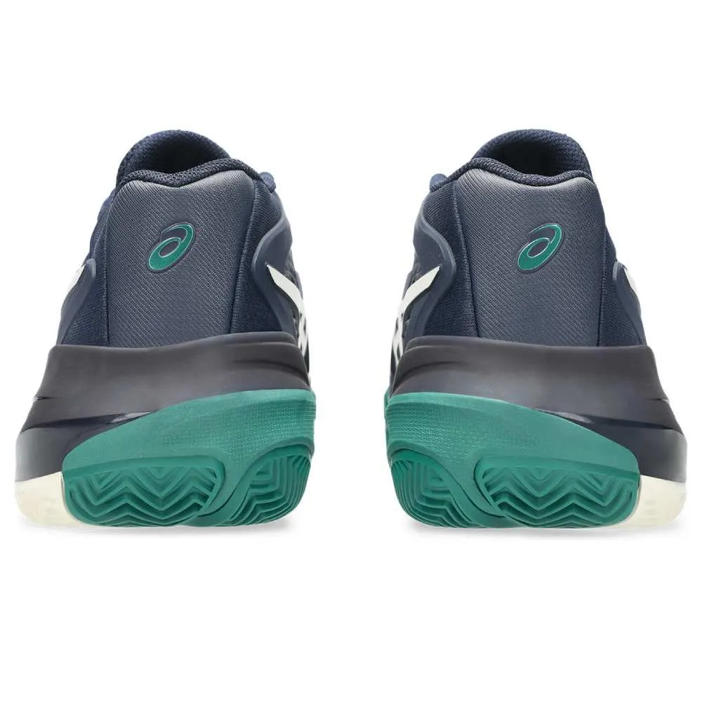 Narrow Fit Asics Gel Resolution X Clay Men's Tennis Shoe (Midnight/Cream)