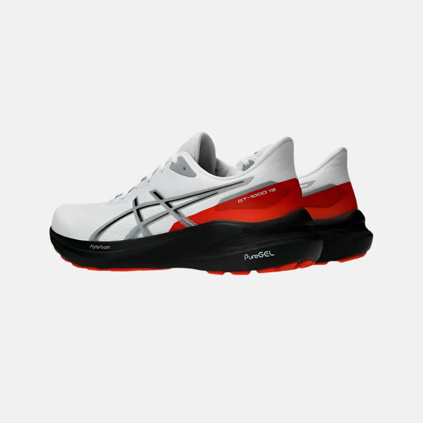 tear - resistant psychologically - satisfying Asics GT-1000 13 Men's Running Shoes -White/Black