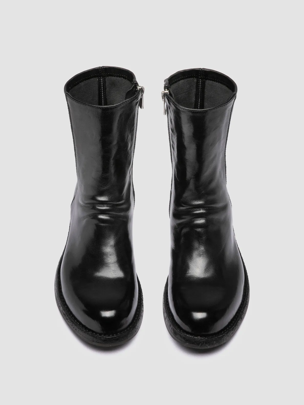 TPU Stability LEGRAND 171 - Black Leather Zipped Boots