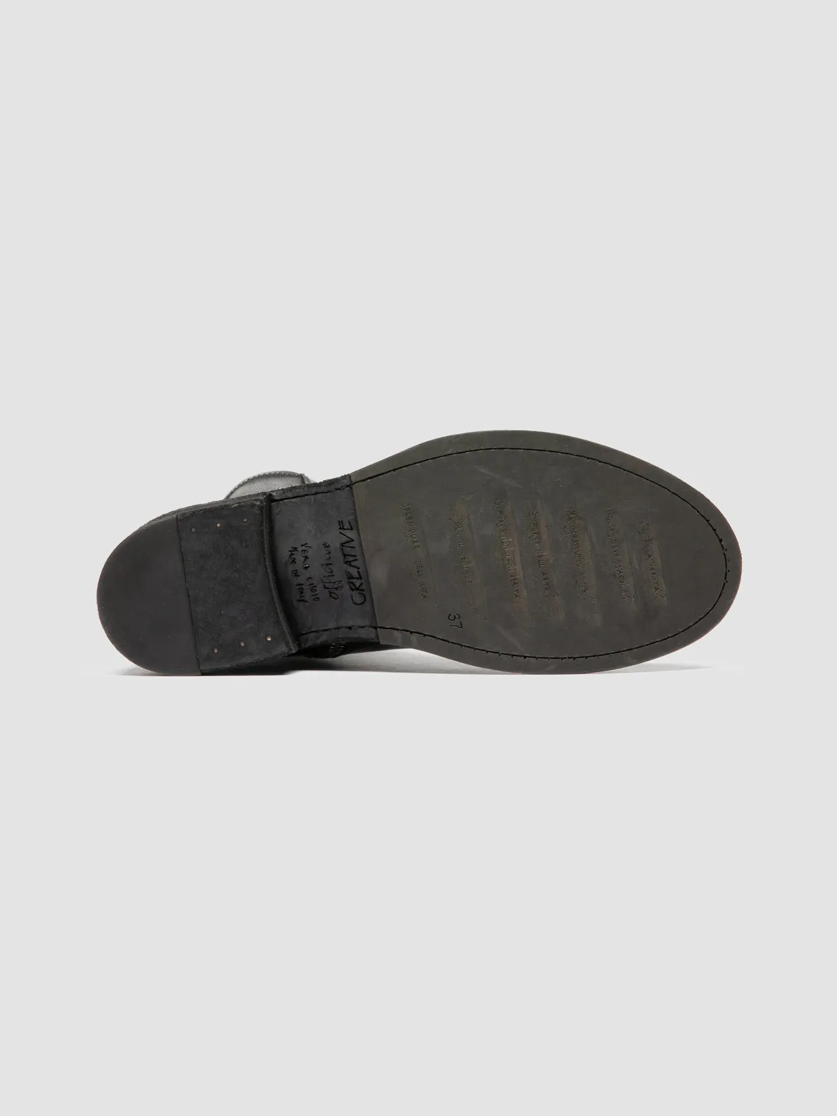 LEGRAND 171 - Black Leather Zipped Boots Shine Bright Training Mode