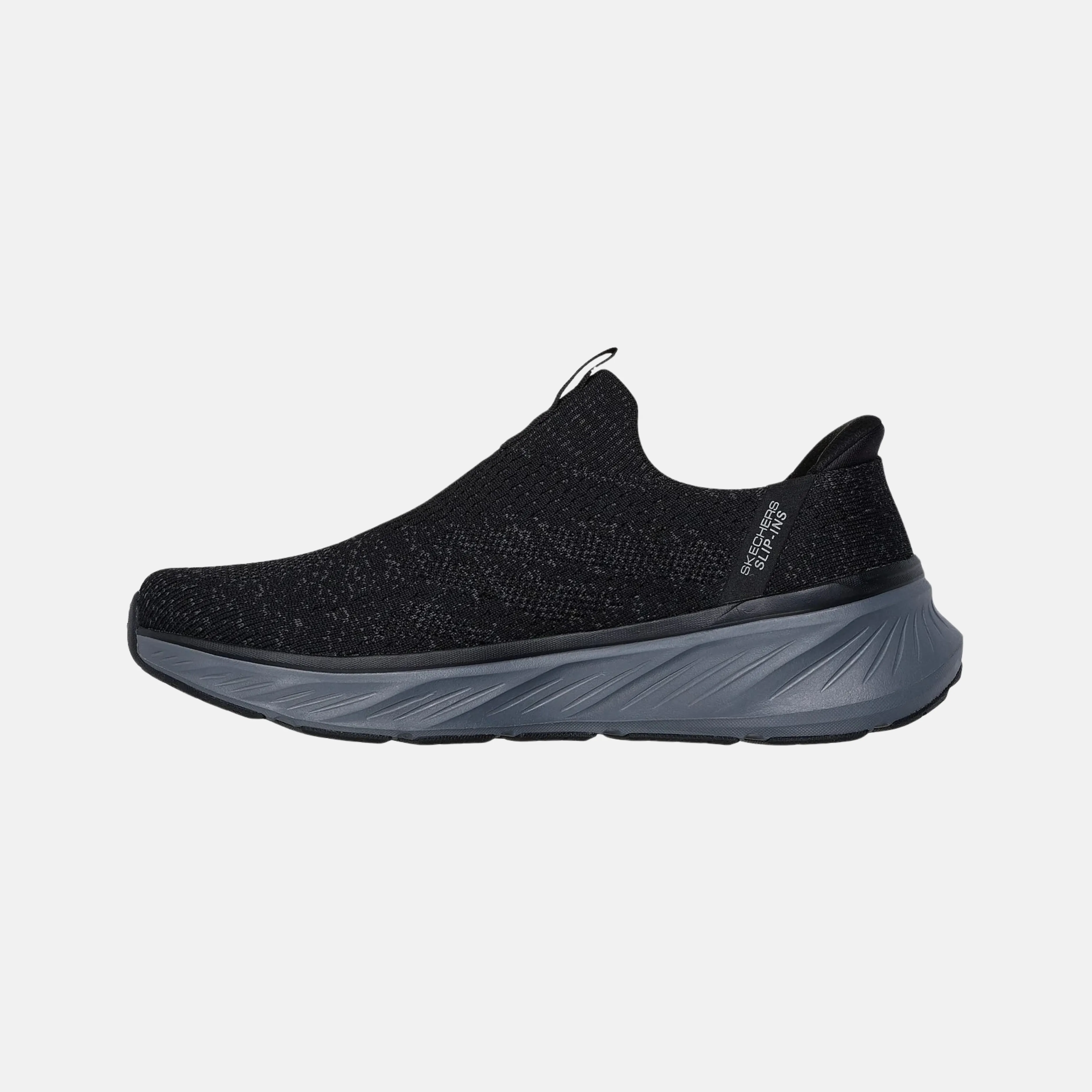 Responsive foam Foot Structure Skechers Men??s EDGERIDE COMMISSIONER ?? Black