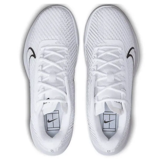 Dynamic Edge Teen Edge Nike Women's Air Zoom Vapor 11 Tennis Shoes White and Black
