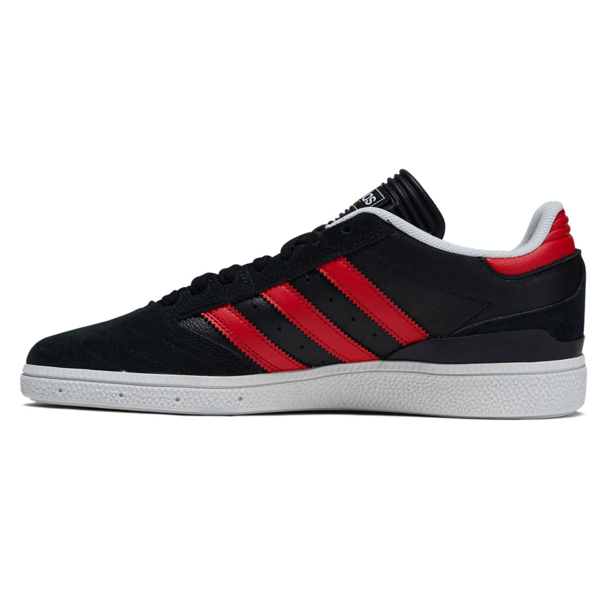 Adidas Busenitz Shoes - Core Black/Better Scarlet/Ftwr White High   Top