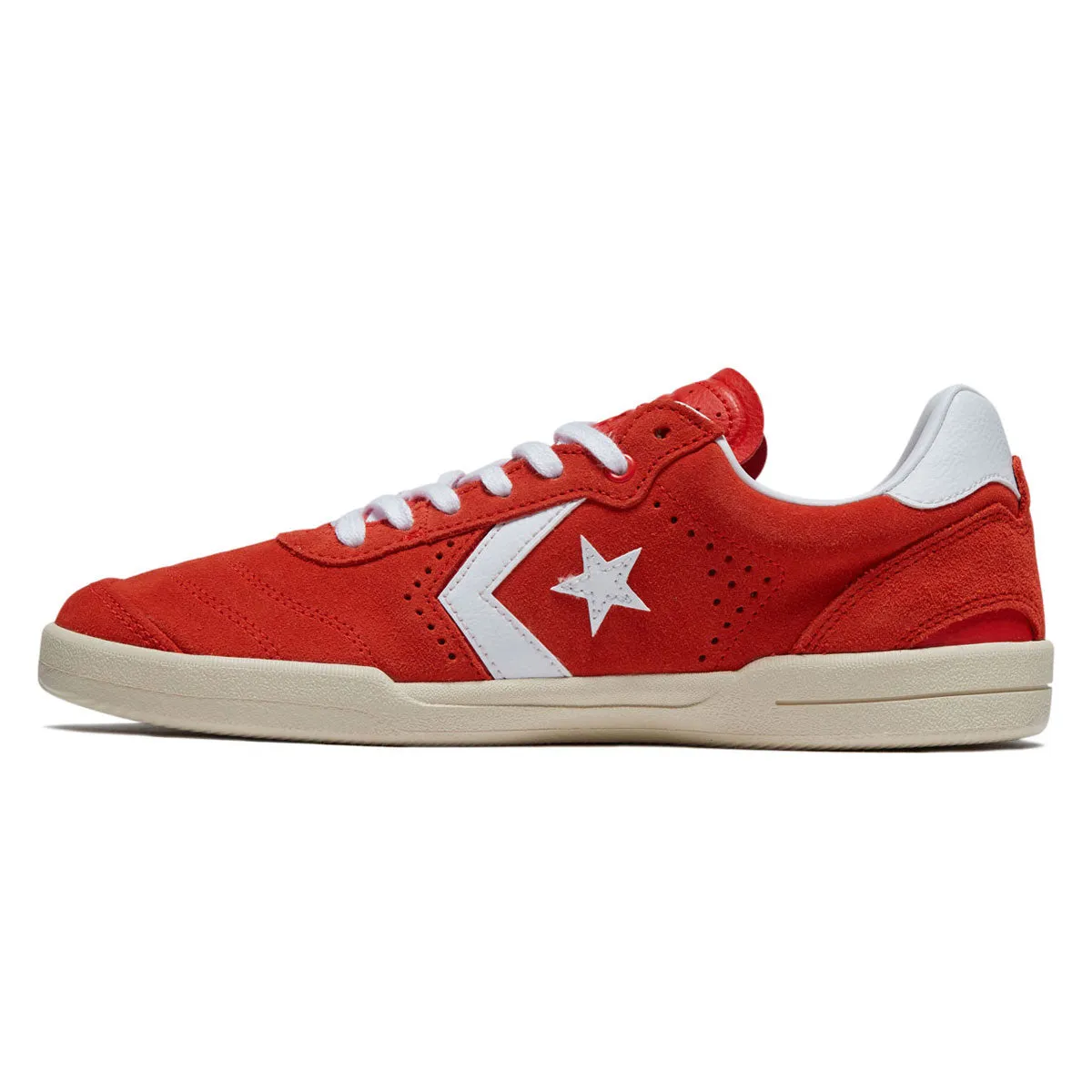 Converse Louie Lopez Pro 2 Shoes - Habanero Red/White Anti   Slip Feature Skater Power