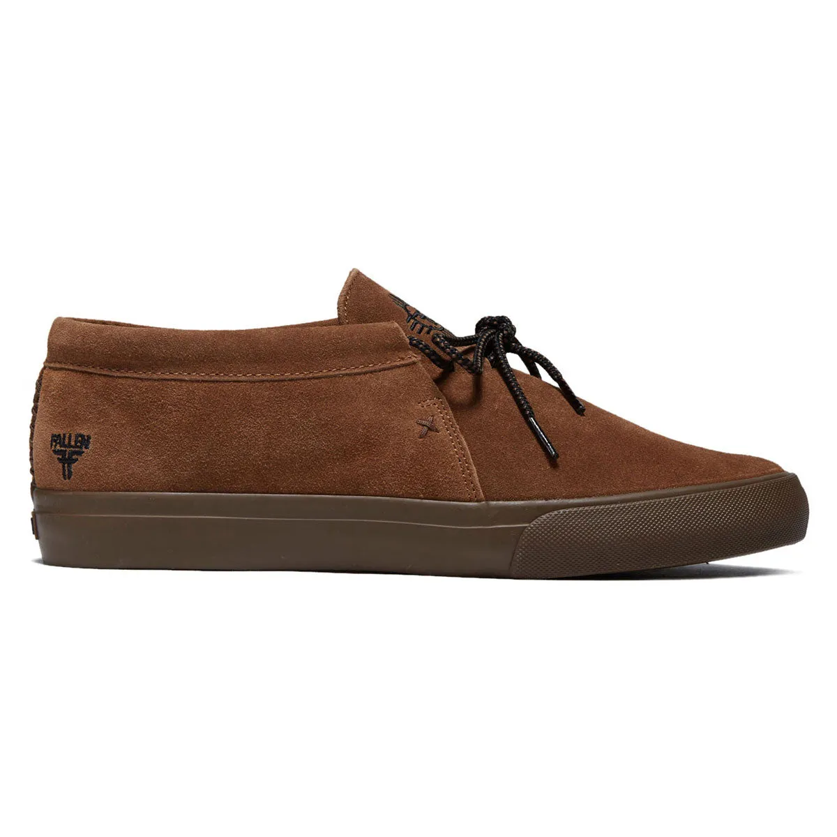 Fallen Apache Tommy Sandoval Shoes - Brown/Brown Adjustable Strap Round Toe