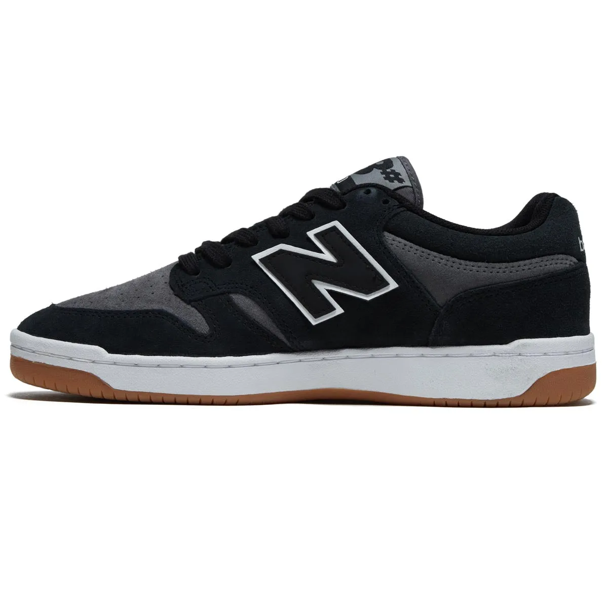 Stylish Upper Thin Sole New Balance 480 Shoes - Black/Grey