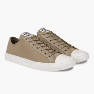 Thick sole Versatile Style Men's Classic Low Top | Field Tan x Off-White