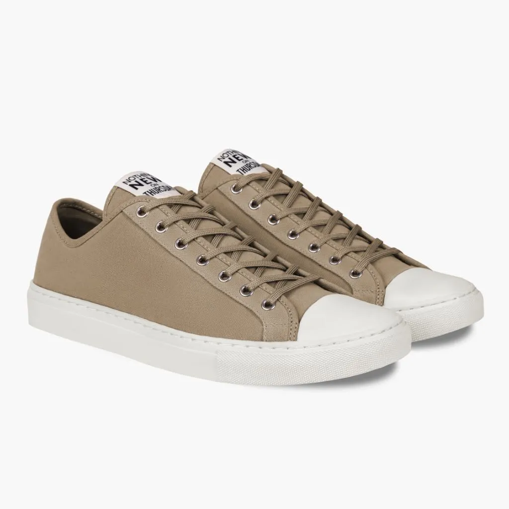 Airy Touch Men's Classic Low Top | Field Tan x Off-White