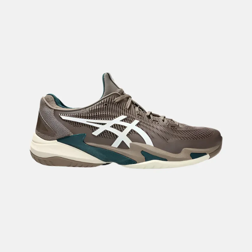 Asics Court FF 3 Men's Tennis Shoes -Taupe Grey/White Speed Training
