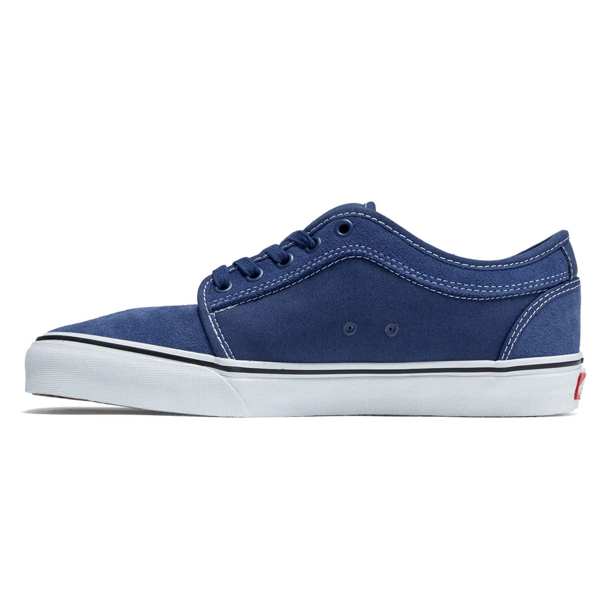 Slip Free Vans Skate Chukka Low Shoes - True Navy