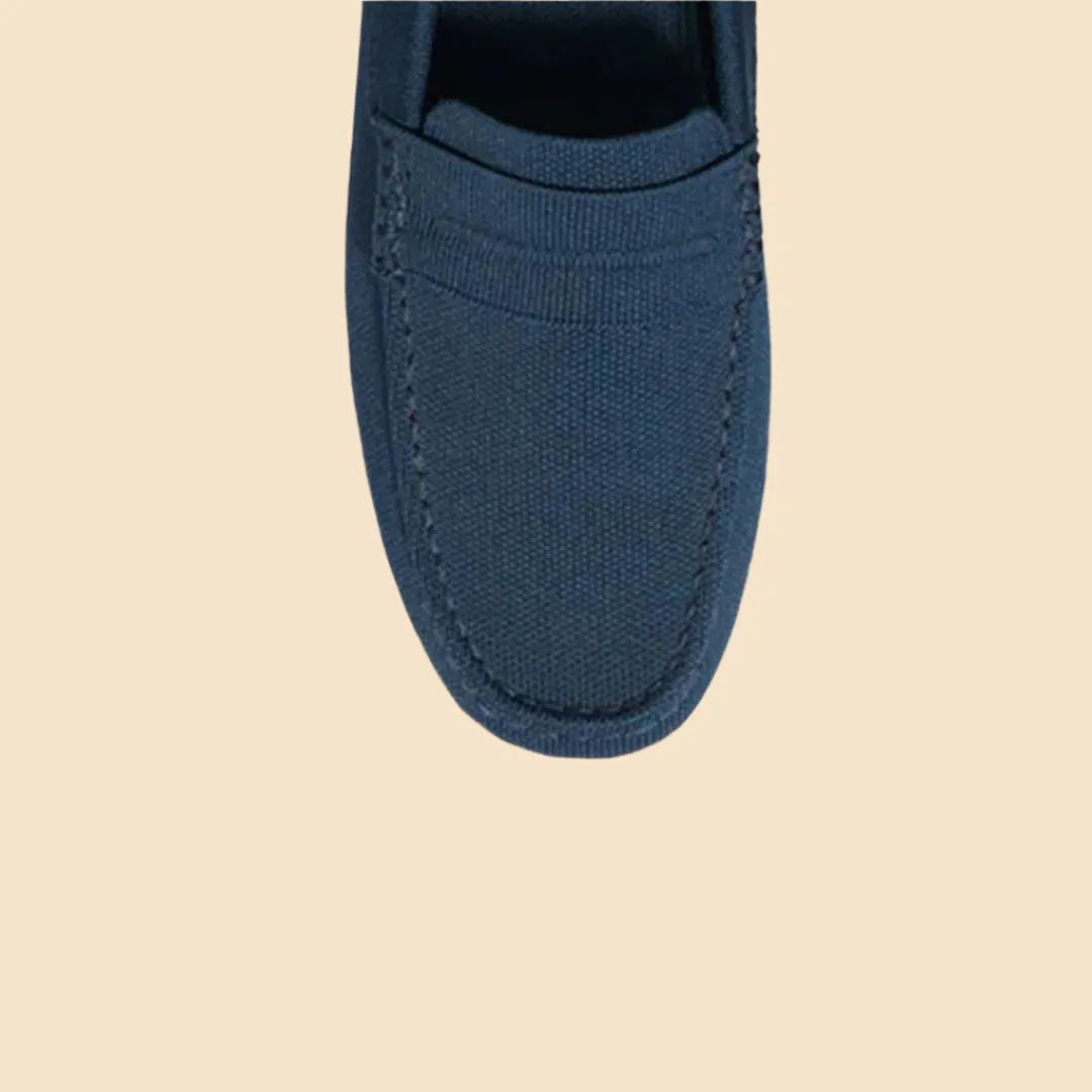 Soft Breeze Crocodile Embossed Rothy - Men - The Driver - Navy