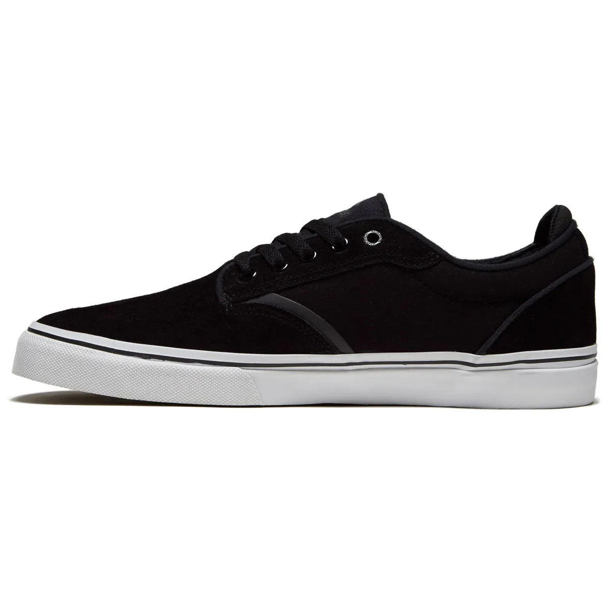 Emerica Dickson Shoes - Black/White/Gold Foot Power