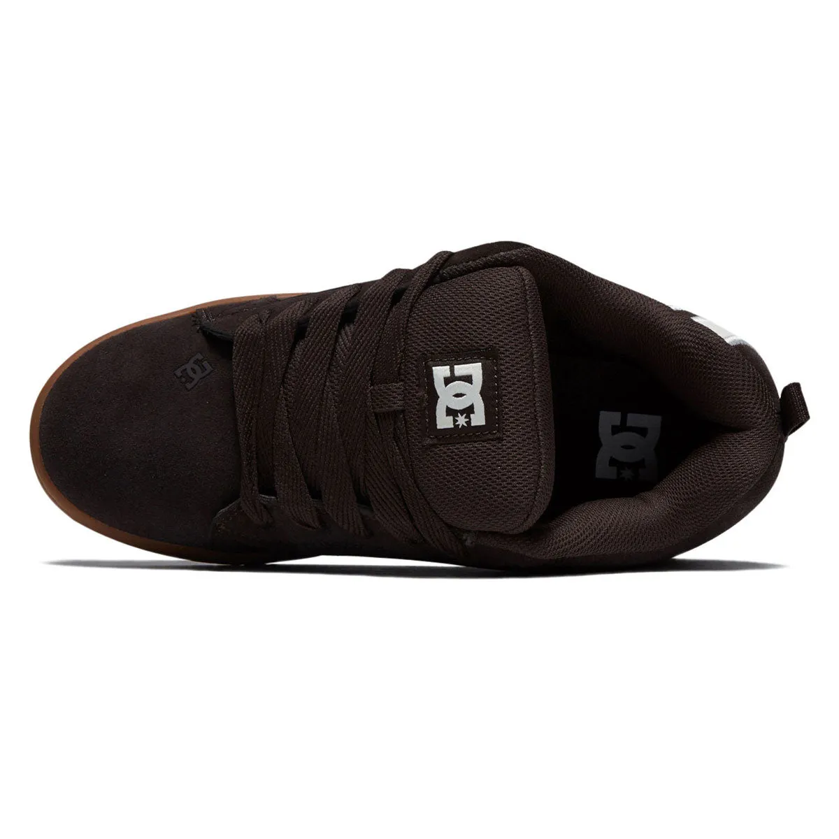 Sleek Comfort DC Court Graffik SE Shoes - Brown/Gum