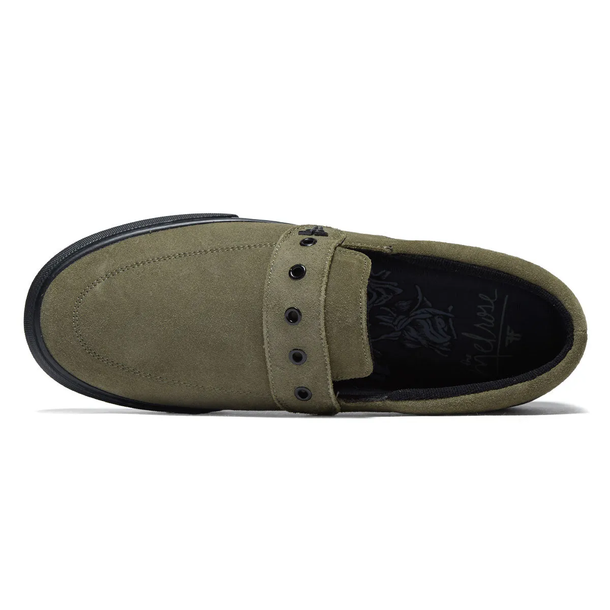 Fallen Melrose Shoes - Olive/Black Grip Design
