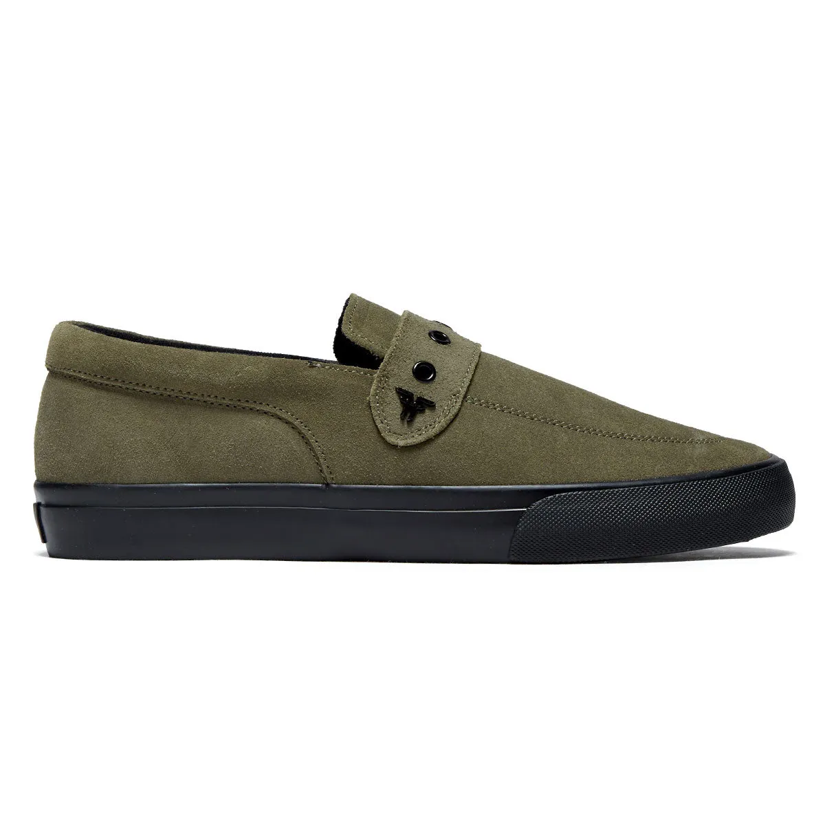 Fallen Melrose Shoes - Olive/Black Street Fashion