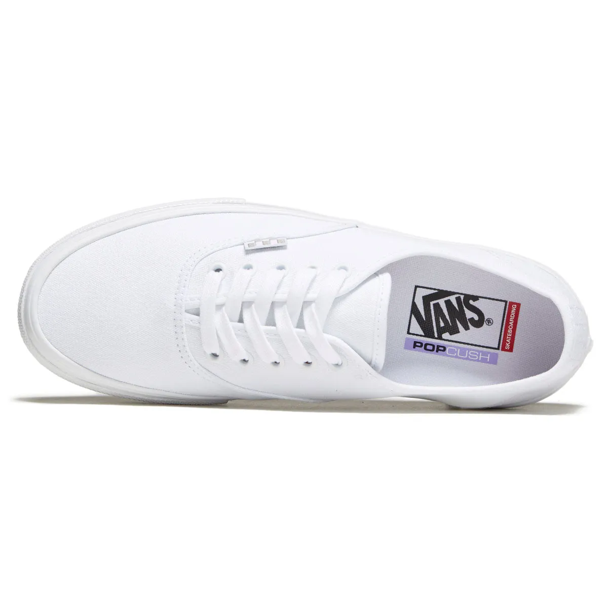 Vans Skate Authentic Shoes - True White Everyday Wear urban vibe