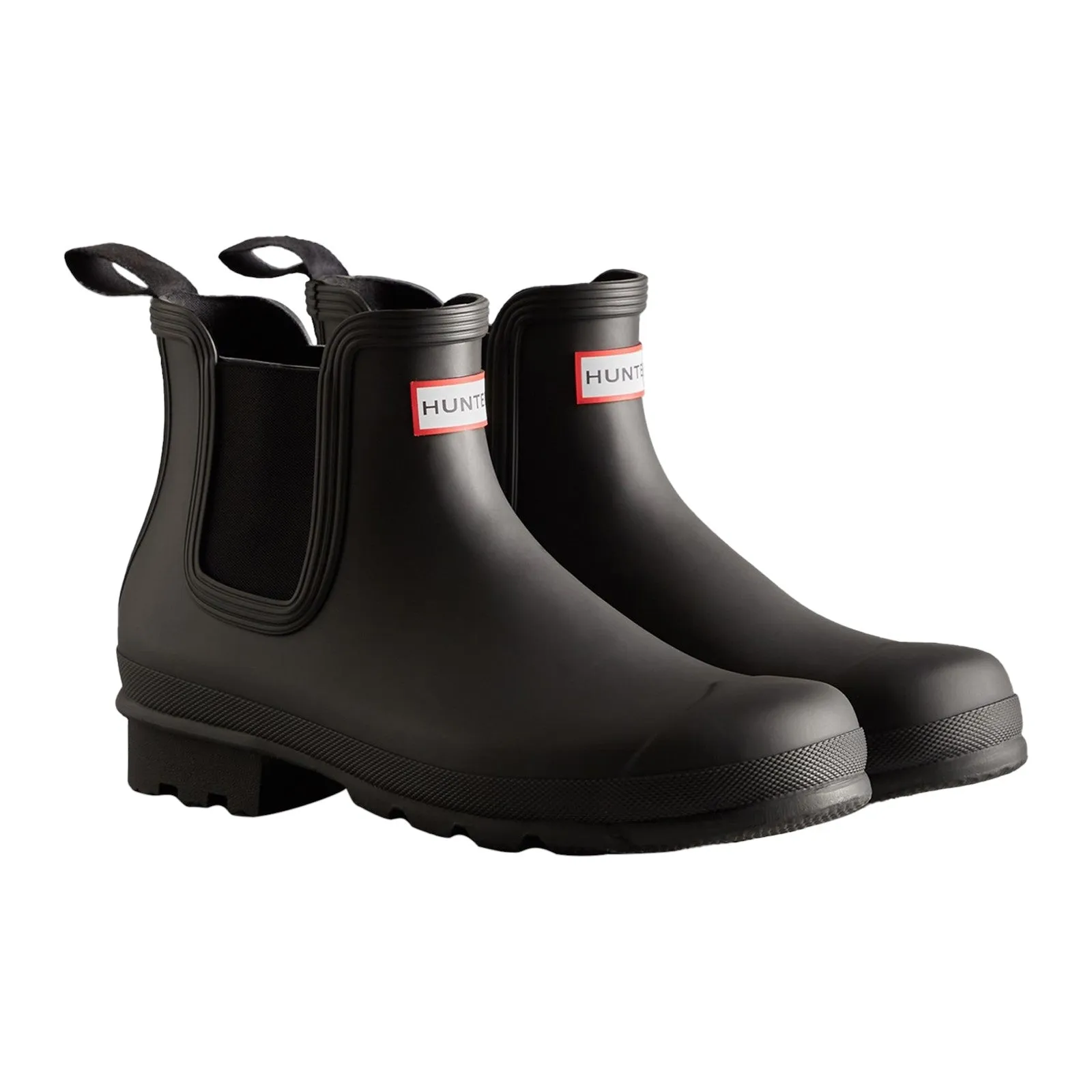 Instant Comfort Quick Wear Protection Hunter Mens Original Chelsea Boot Black