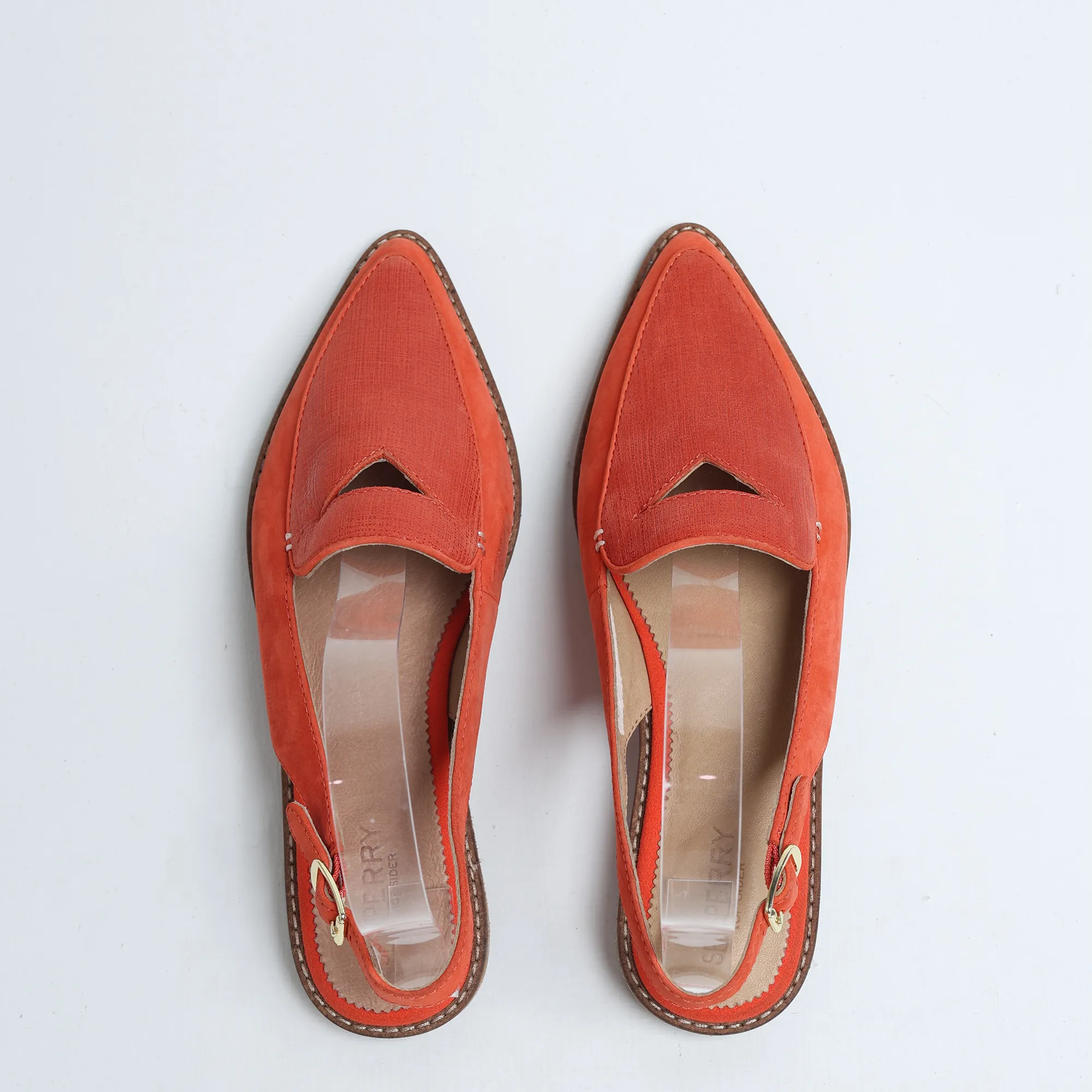Sperry - Women's Saybrook Slingback Suede Loafer Flat Daily Firm
