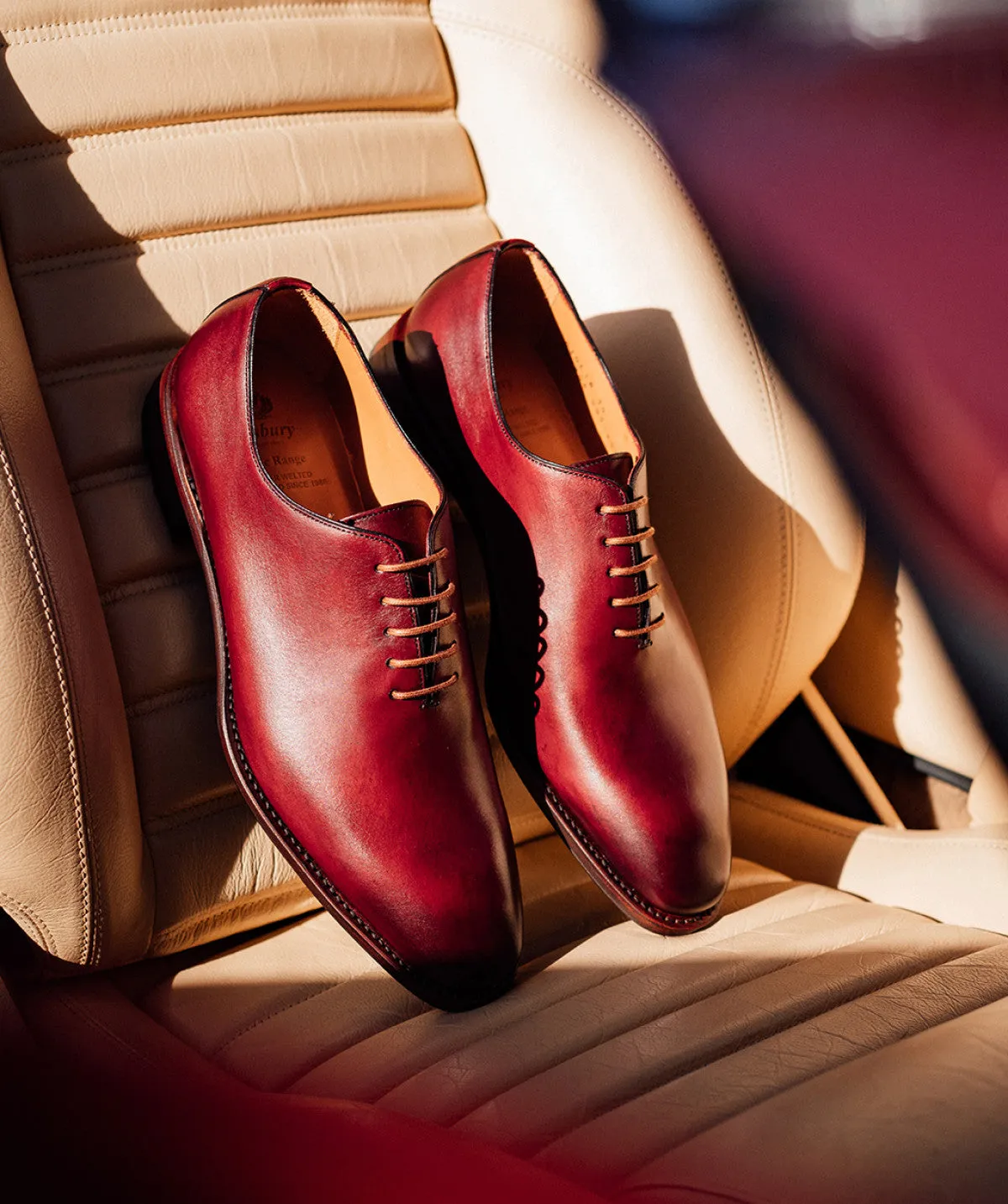 Ankle Support Sun Guard Richelieu GIULIA Bordeaux Patin??