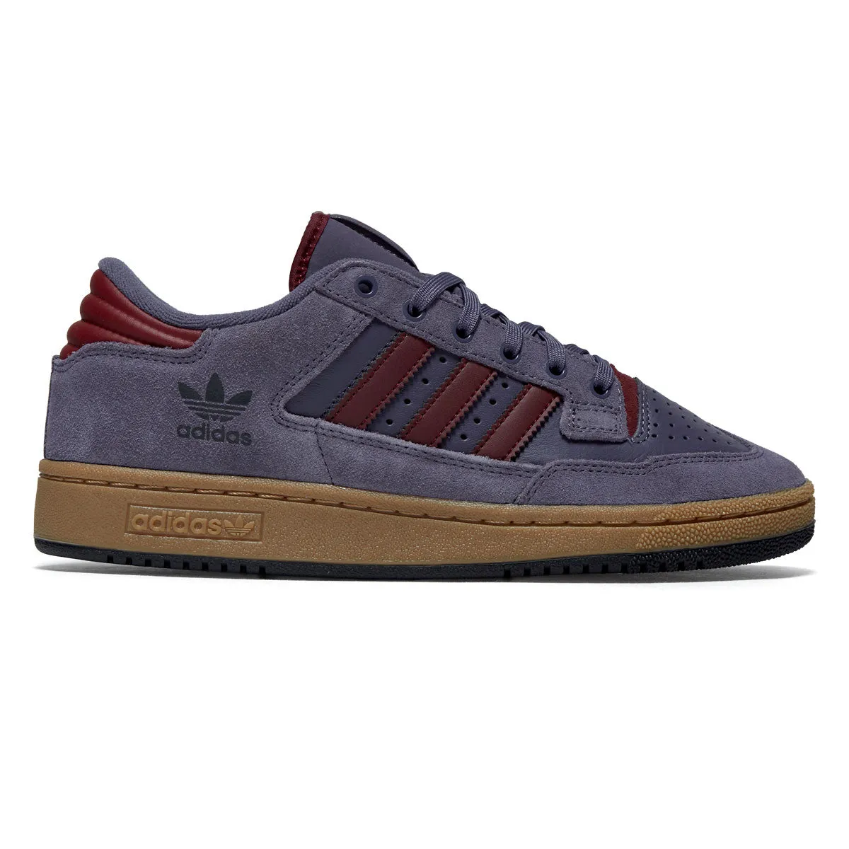 Adidas Centennial 85 Low ADV Shoes - Preloved Violet/Red/Gum Firm Grip
