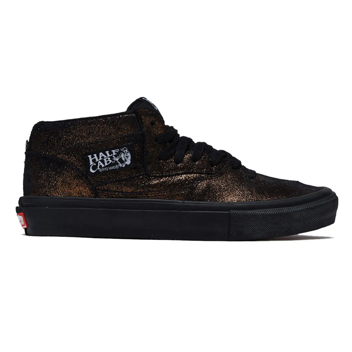 Ultimate Comfort Vans Skate Half Cab Shoes - Metallic Bronze