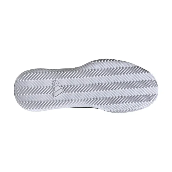 Shock absorption lace up closure Adidas Defiant Speed Clay Court Tennis Shoes (Mens) - Black/White