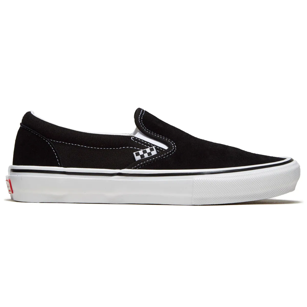 Easy Comfort Vans Skate Slip-on Shoes - Black/White