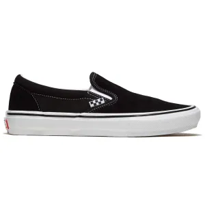 Easy Comfort Vans Skate Slip-on Shoes - Black/White