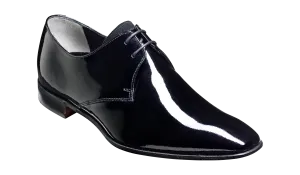 Goldington - Black Patent / Suede Simple Lines Light Design