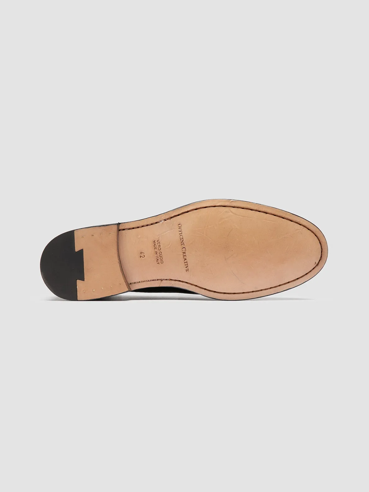Multi-Purpose Simple Elegance OPERA 001 - Black Leather Penny Loafers