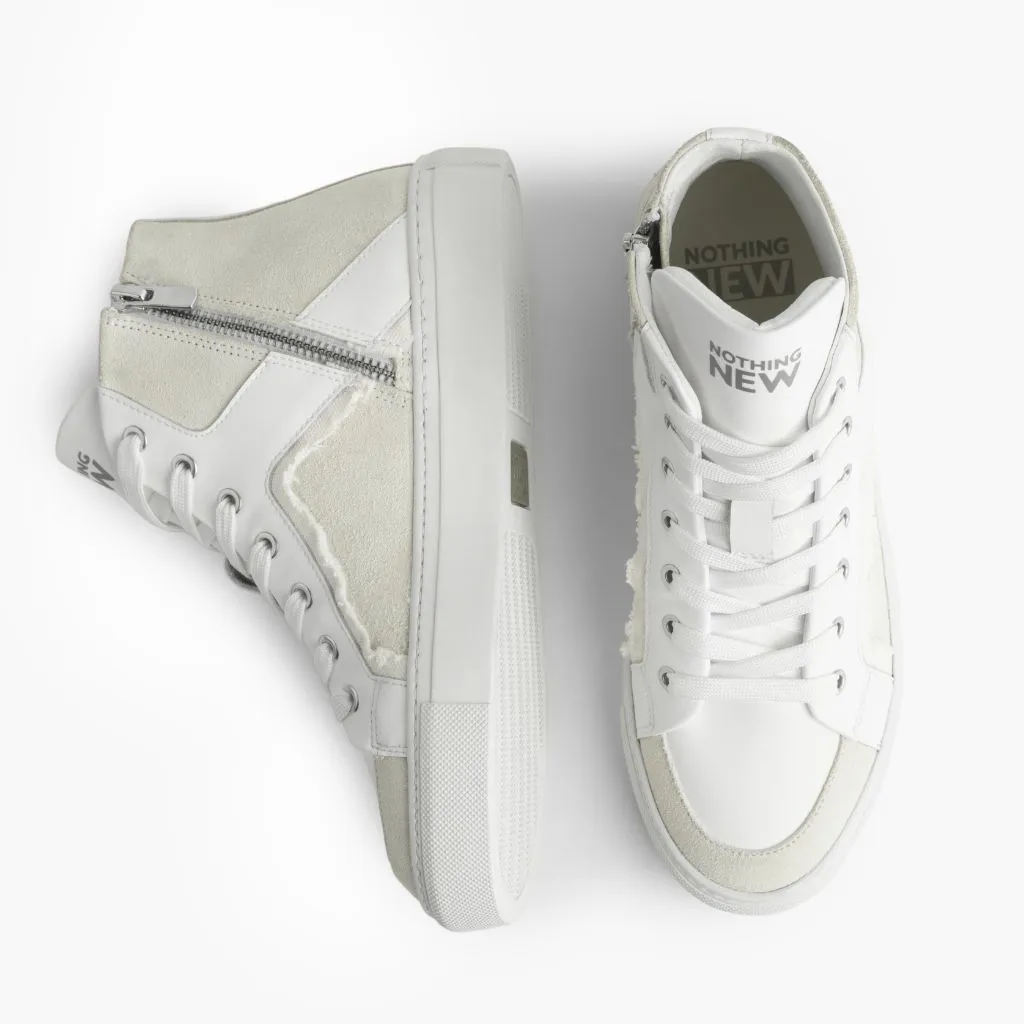 Low Top Design Plain Step Women's Hollywood | Chalk