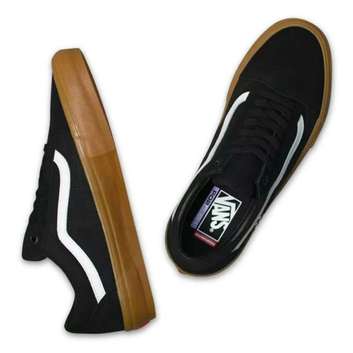 Vans - Skate Old Skool Shoes Black/Gum Outdoor Support