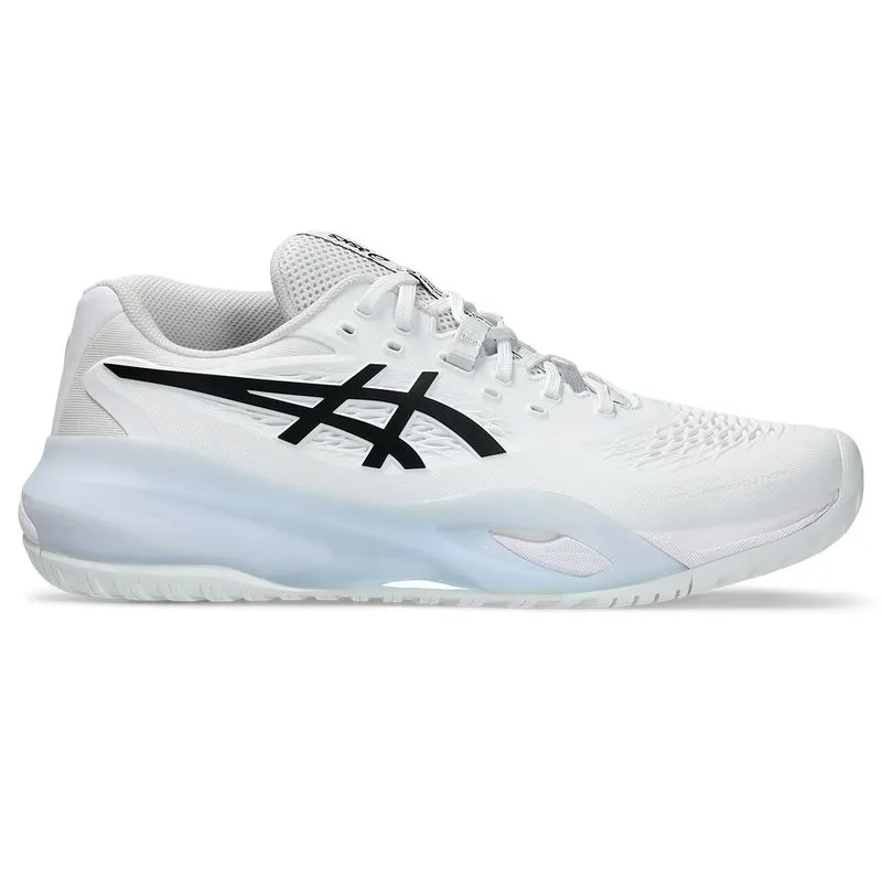 Comfort Cushion Flexible Fit Asics Men's Gel Resolution X White and Black