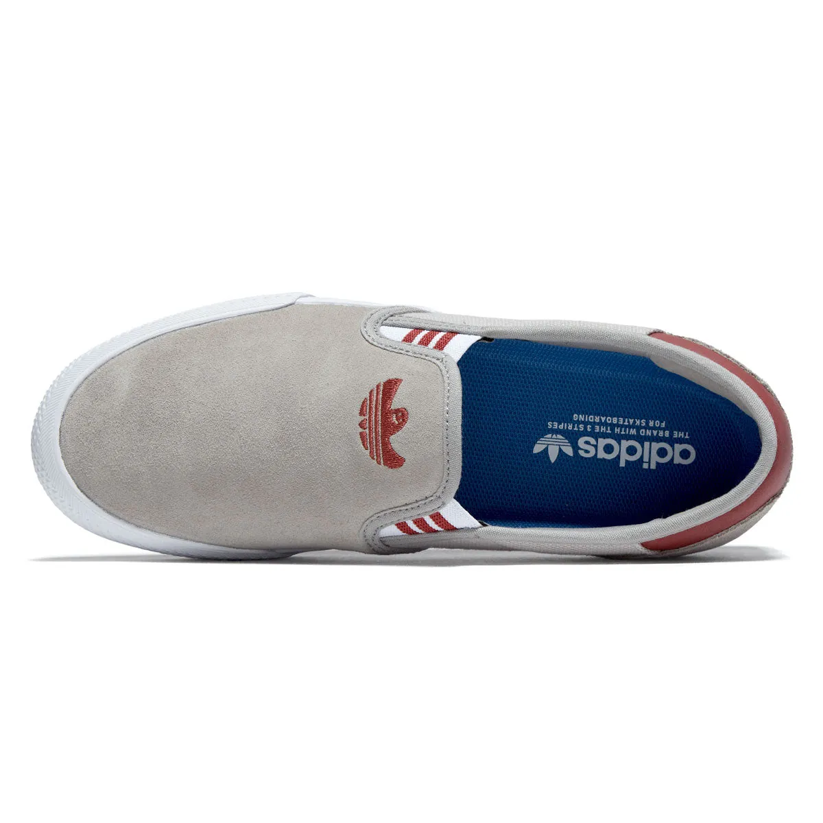 Lace Comfort Teen Style Adidas Shmoofoil Slip Shoes - Beige/Preloved Ruby/Aluminum