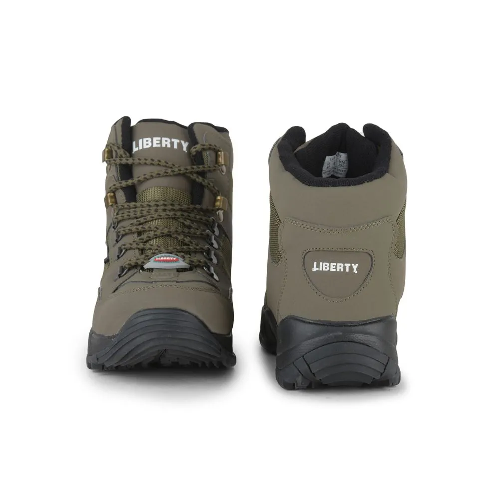 Outdoor Road Freedom Casual (Green) Defence Hiking/Trekking Ankle Shoes SHIKHARPRM By Liberty