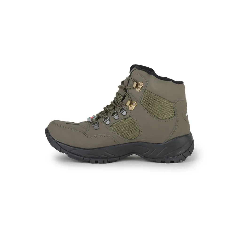 Packable Support Freedom Casual (Green) Defence Hiking/Trekking Ankle Shoes SHIKHARPRM By Liberty