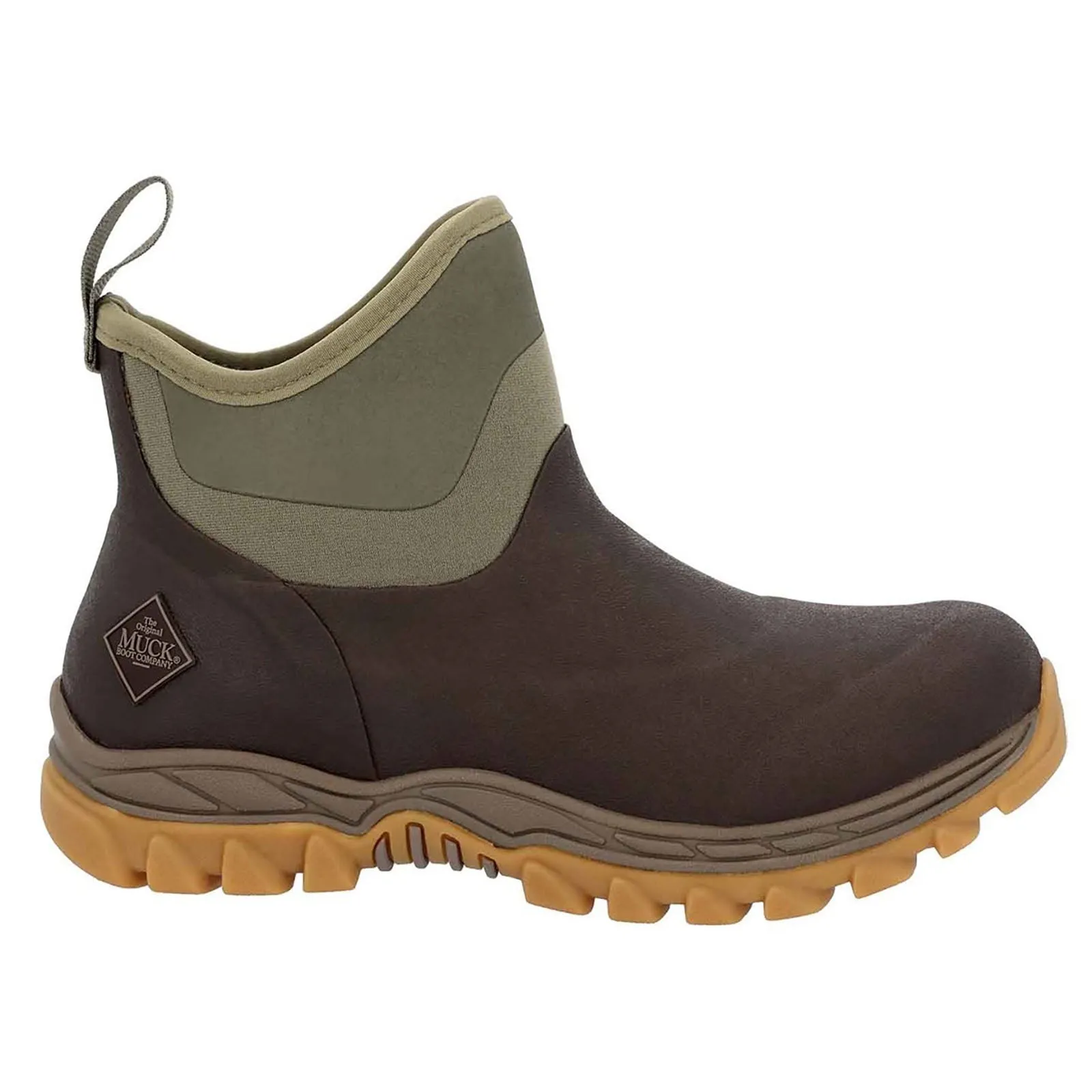 Muck Boots Womens Arctic Sport II Ankle Boot Dark Brown Quick Dry Boots