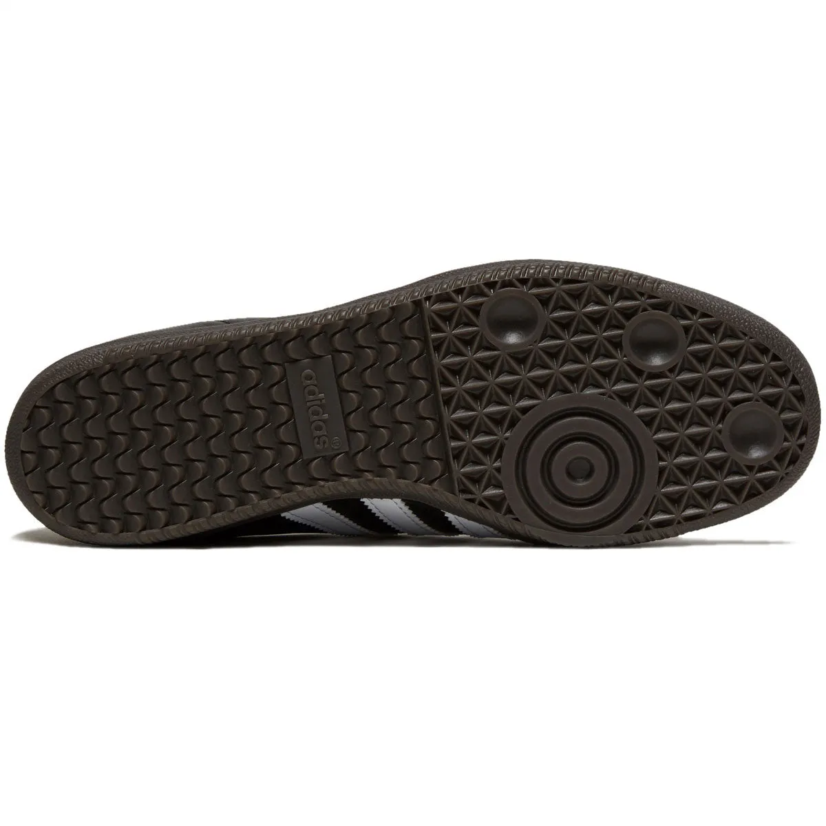 Adidas Samba ADV Shoes - New Black/White/Gum Rugged Grip