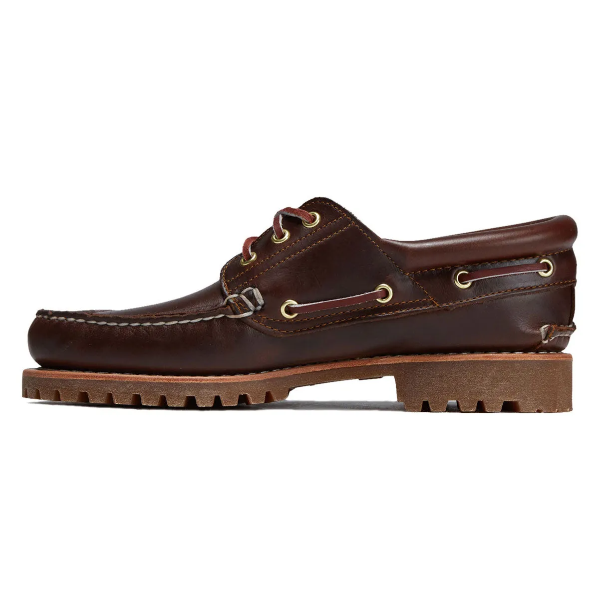 Timberland Authentic Boat Shoes - Brown Comfortable Arch Support