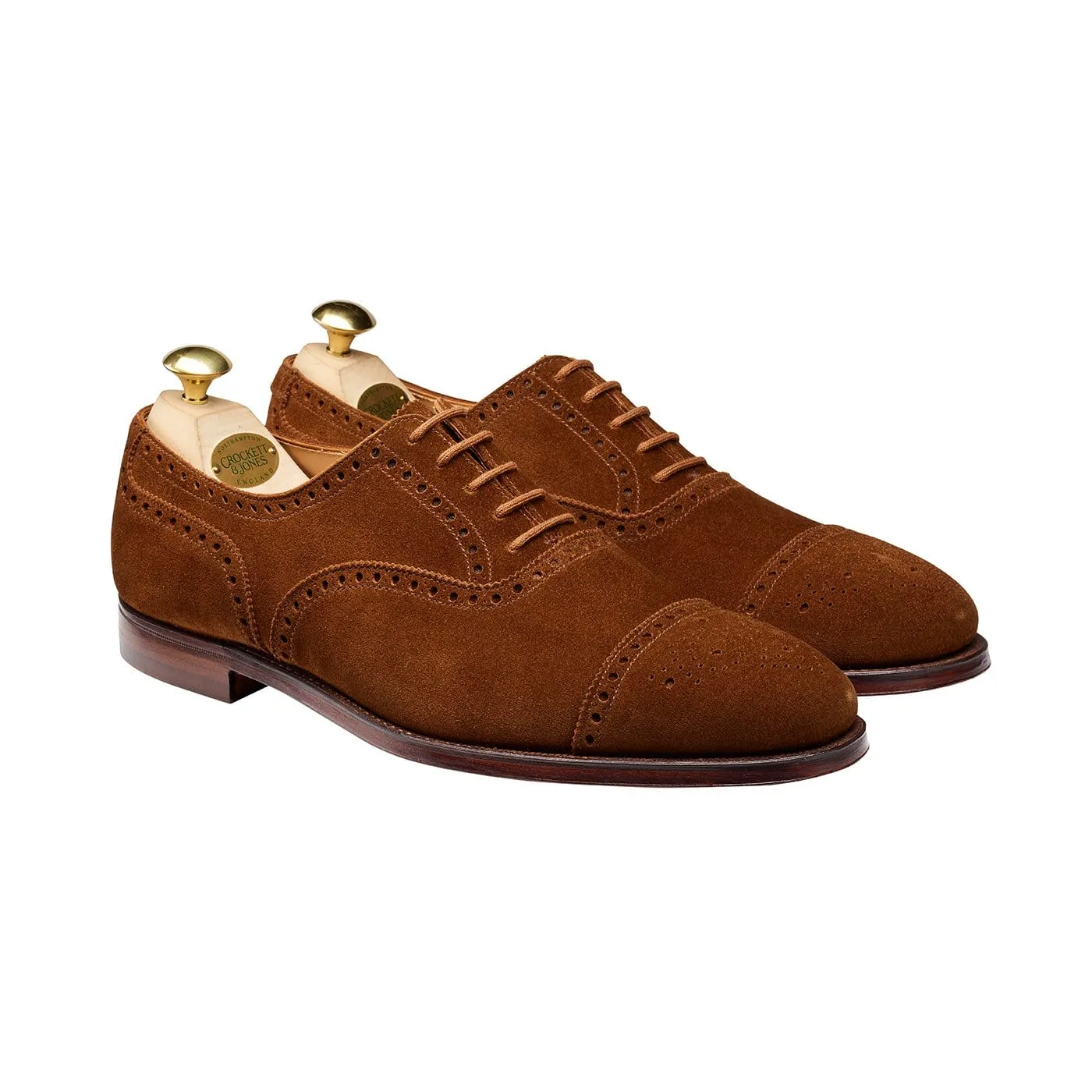 All Day Comfort Minimalist Look Westfield Tobacco Calf Suede