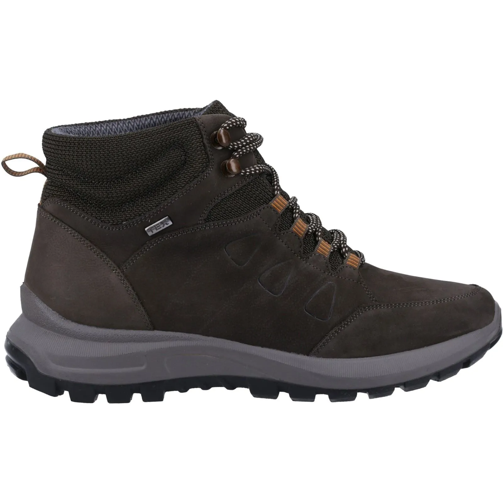 Ultimate Comfort Fit Cotswold Mens Dixton Boots Dark Brown