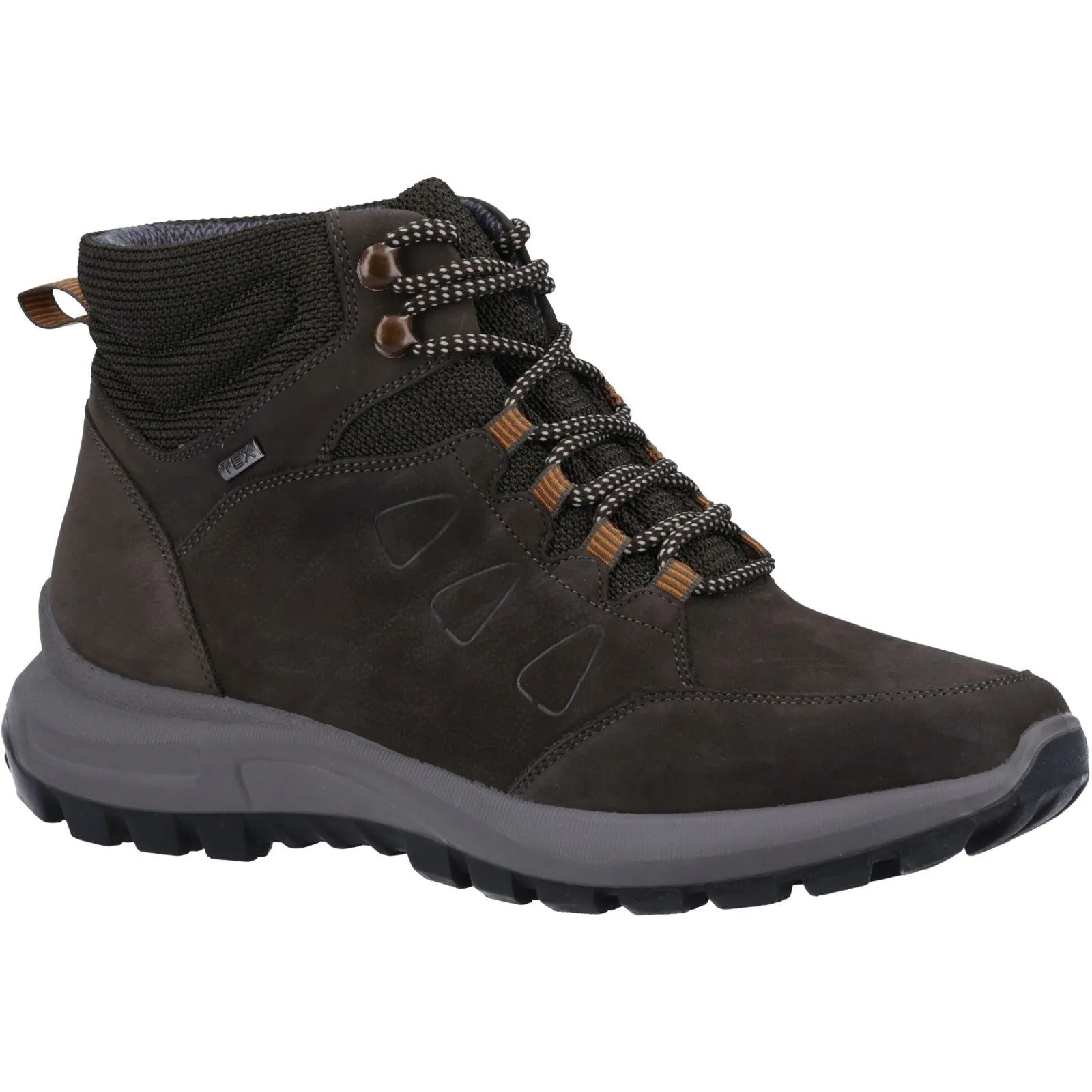 Cotswold Mens Dixton Boots Dark Brown Easy Hike High Altitude Fit