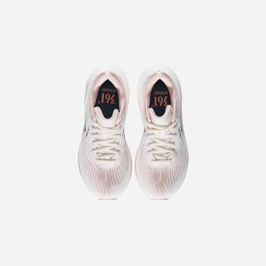 hilly - terrain running shoes 361-VENTUS: Eggnog/Cameo Rose